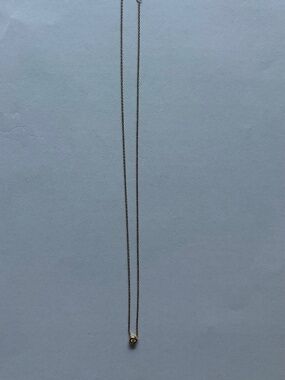 Mejuri diamond necklace